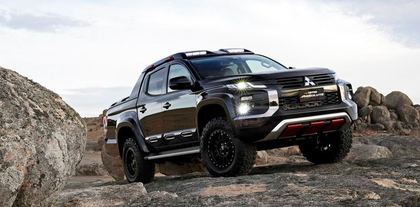 Mitsubishi Triton Absolute Front Angular