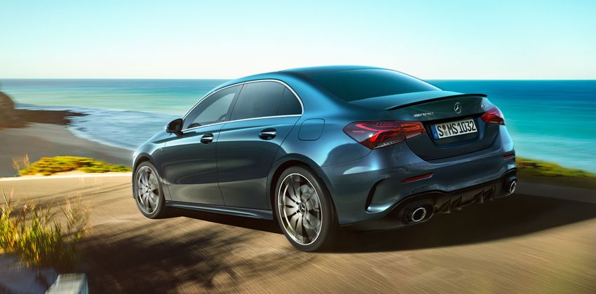 Mercedes-AMG A35 4Matic rear