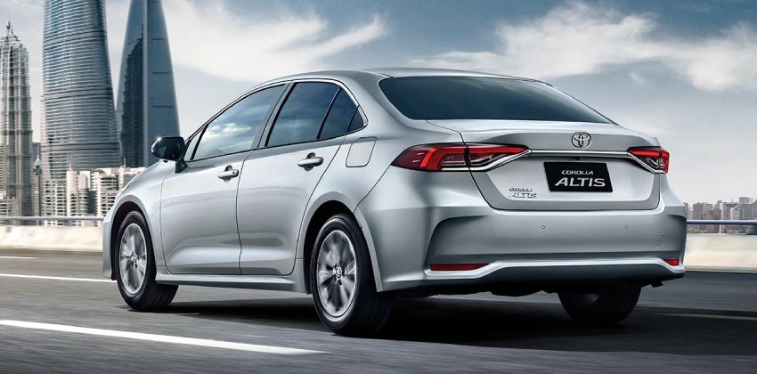 2019 Toyota Corolla Altis Rear Angular