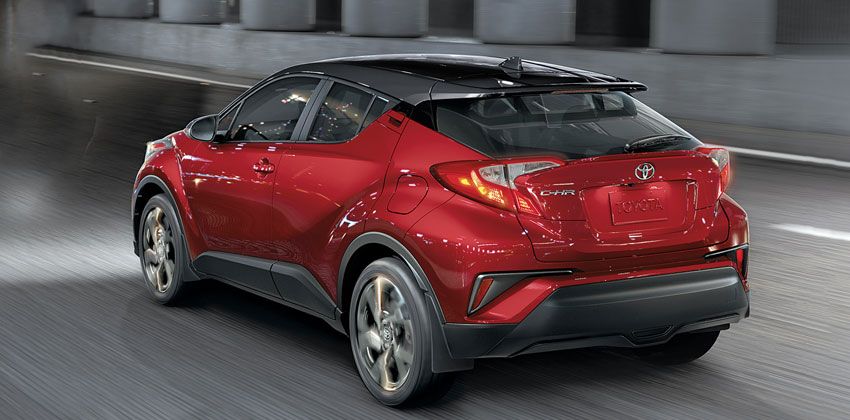  Toyota C-HR rear
