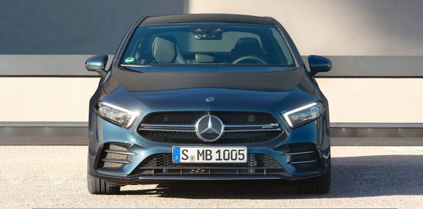 AMG A35 sedan front
