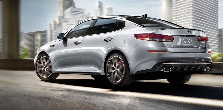 Kia Optima EX Rear Angular