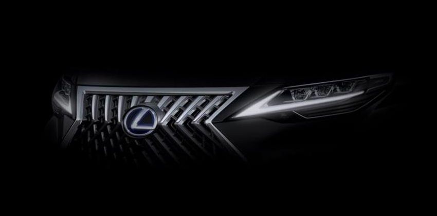LEXUS MINIVAN TEASER