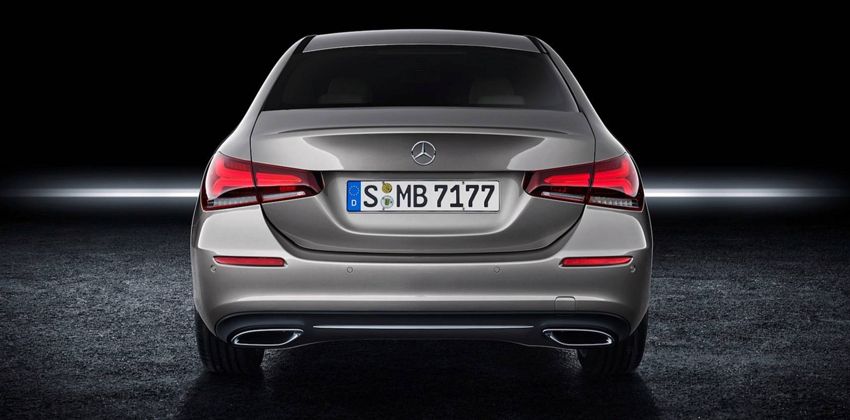  V177 A-Class Sedan rear