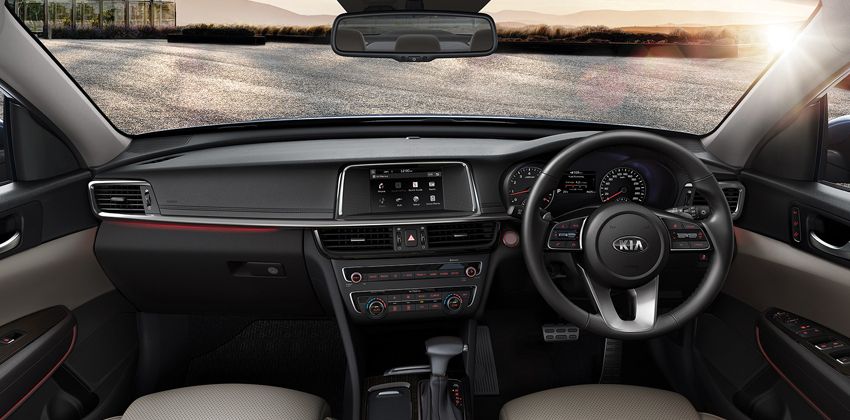 Kia Optima EX cabin