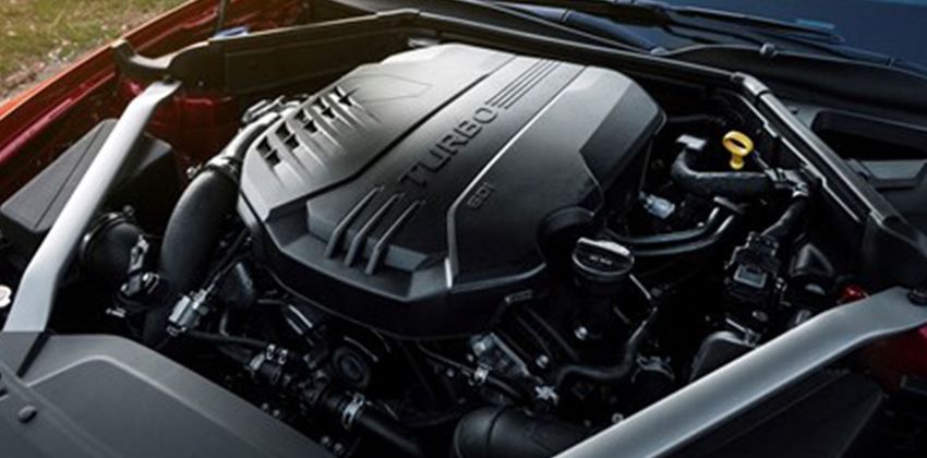 2019 Kia Stinger GT engine