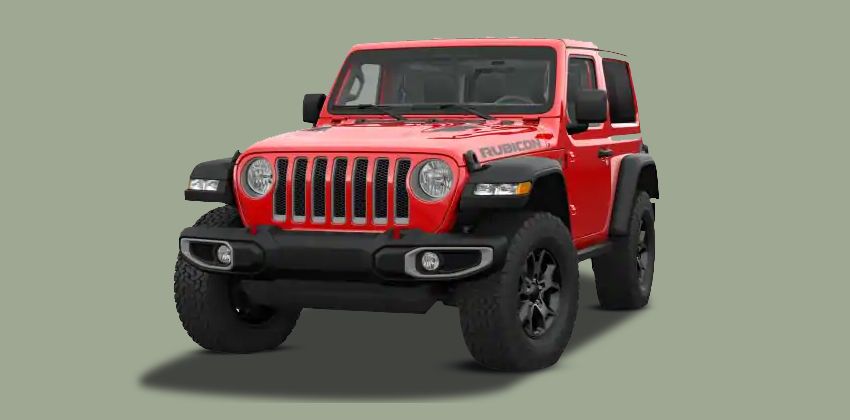 Jeep Wrangler Rubicon Front Angular