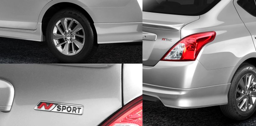 Nissan Almera N-Sport  Exterior Features