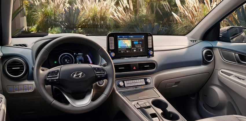 Hyundai Kona Electric dash
