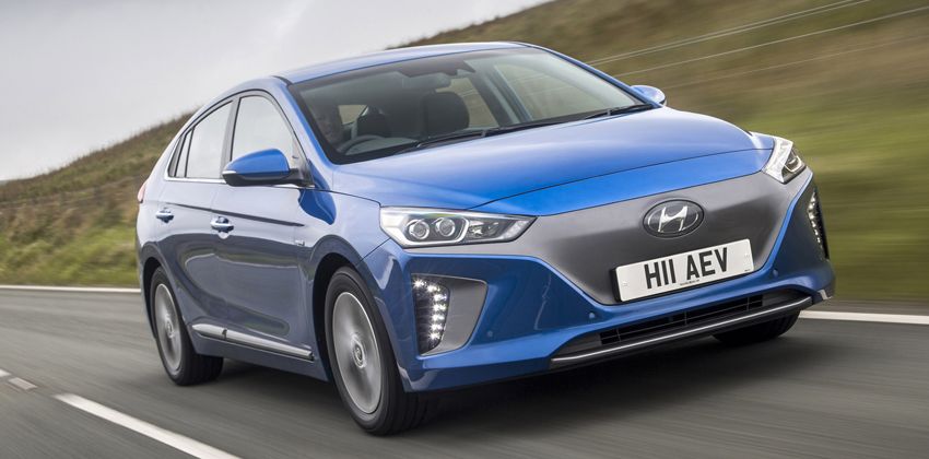 Hyundai Ioniq Electric Front Angular