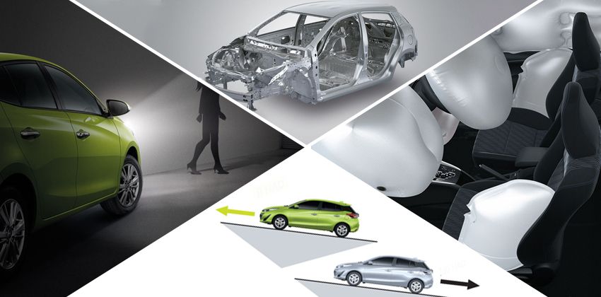 2019 Yaris safety specs