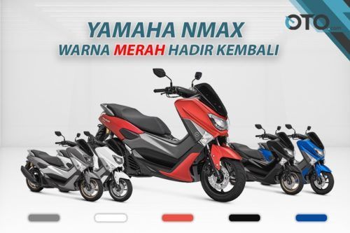 Yamaha Indonesia Hadirkan Kembali Warna Merah NMax Non ABS