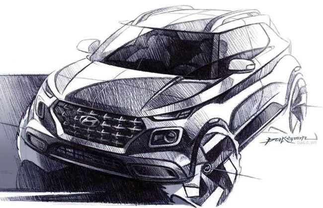2020 Hyundai Venue to come out on April 17, sketches revealed