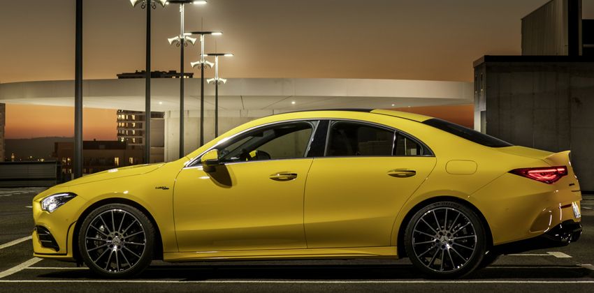 Mercedes-Benz C118 AMG CLA35 4Matic SIDE