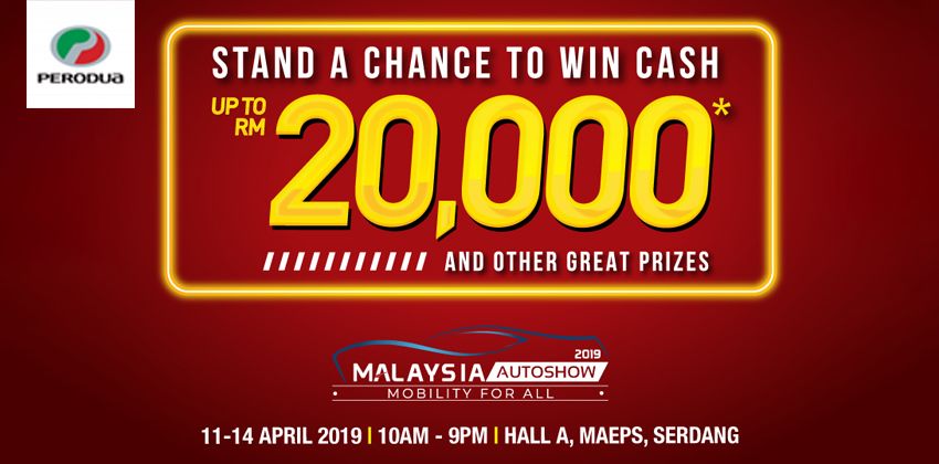 Perodua Rebates @ Malaysia Autosho w 2019