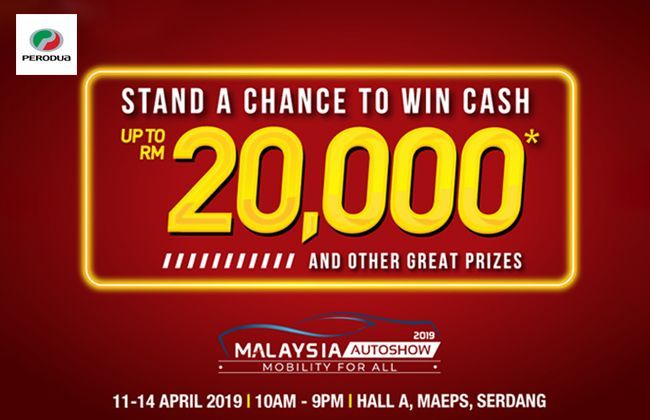 Malaysia Autoshow 2019 - List of Perodua's exclusive offers and deals for the show 