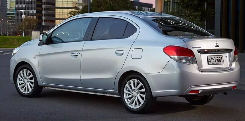 Mitsubishi Mirage G4 Rear Angular