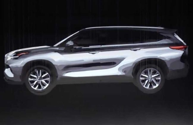 Toyota teases next-gen 2020 Highlander