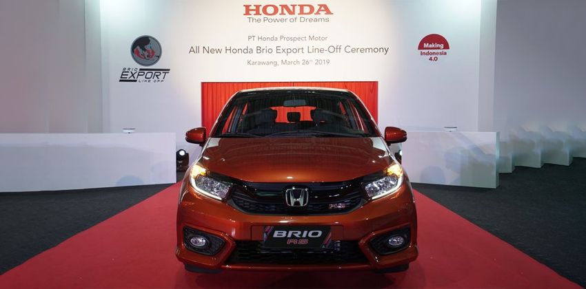 2019 Honda Brio front