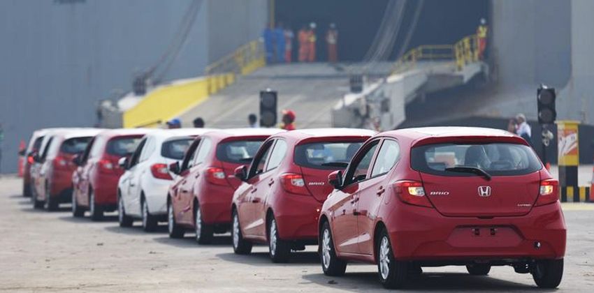 2019 Honda Brio export from Indonesia