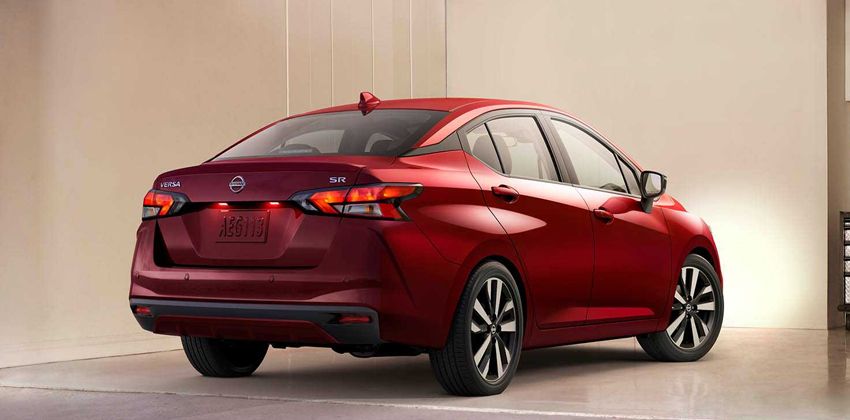 2020 Nissan Versa Rear Angular