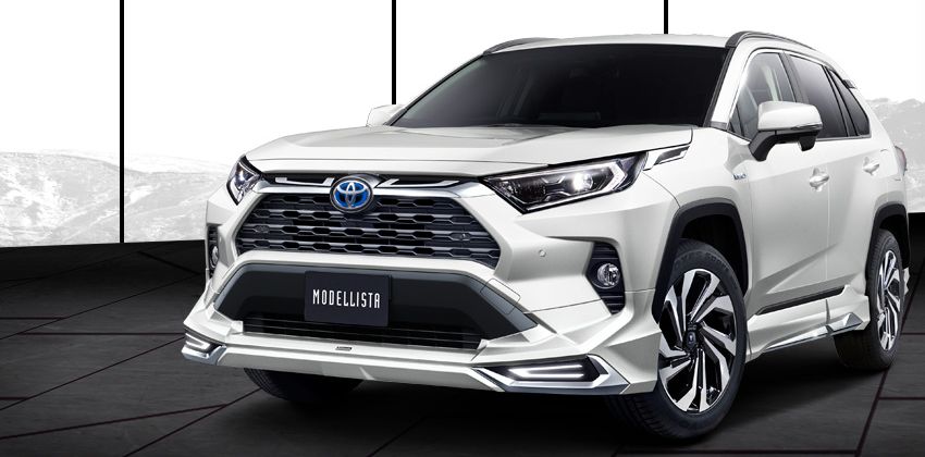 2019 Toyota RAV4 Modellista Kits AERO Front Angular