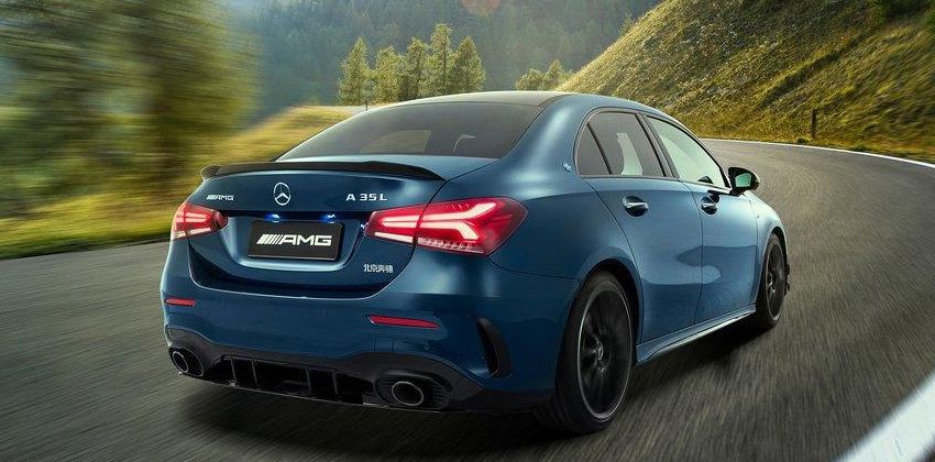 All-new Mercedes-AMG A 35 L 4Matic rear