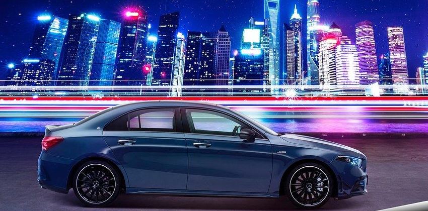 All-new Mercedes-AMG A 35 L 4Matic side