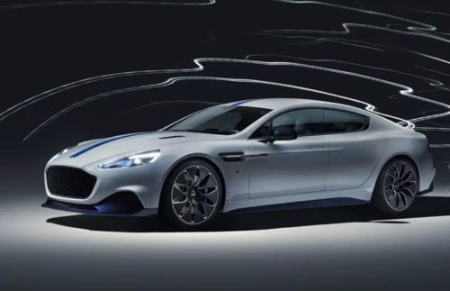 Aston Martin unveils all-electric Rapide E at Shanghai Autoshow