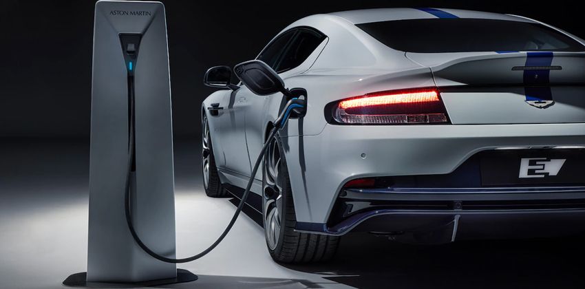 Aston Martin all-electric Rapide E REAR