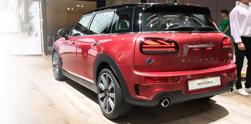  new Mini Clubman  REAR