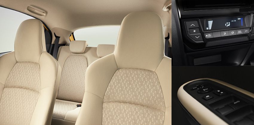 Honda Brio 2019 cabin