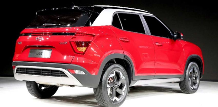 2020 Hyundai ix25 Rear Angular