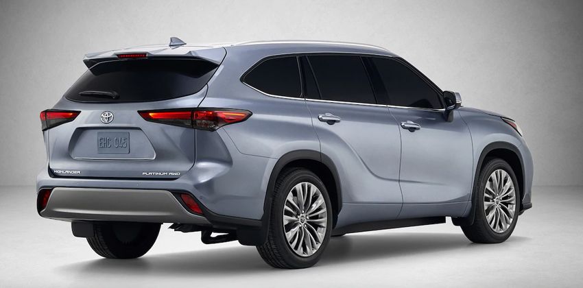 2020 Toyota Highlander Rear Angular