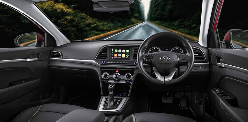 2019 Elantra Cabin