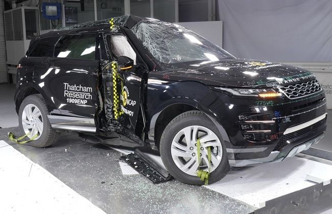 2019 Range Rover Evoque gets 5-Star Euro NCAP Safety Rating