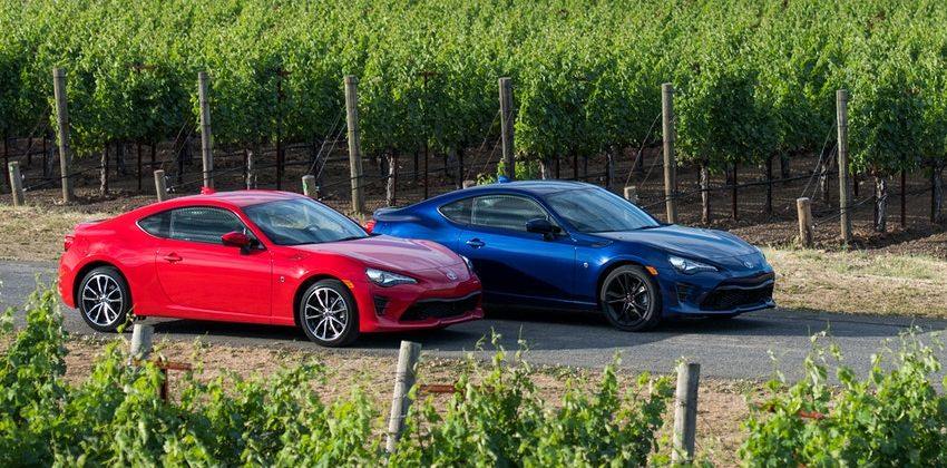 Subaru BRZ and Toyota 86