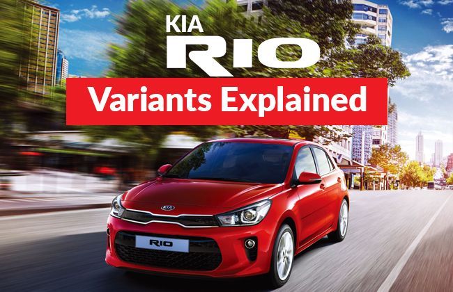  Kia Rio - Variantes explicadas
