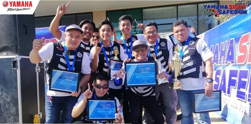 Yamaha Sight Safe Run Winners