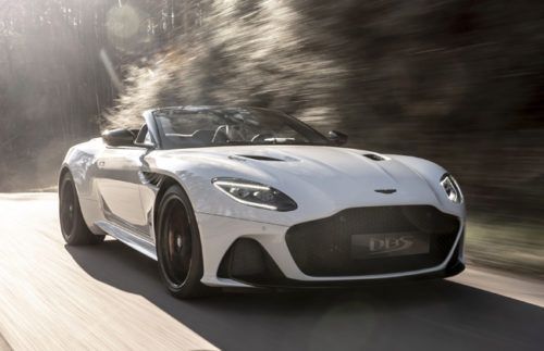 Aston Martin unveils the drop top DBS Superleggera Volante