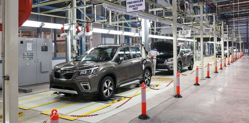 Subaru Forester production kicks off in Thailand