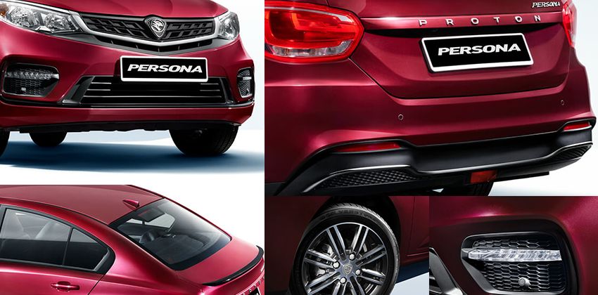2019 Proton Persona: Features On The Outside