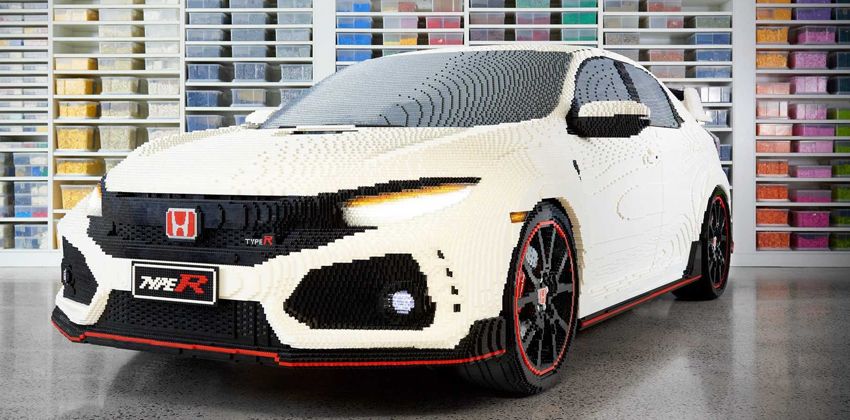 Honda Civic Type-R Lego Front Angular