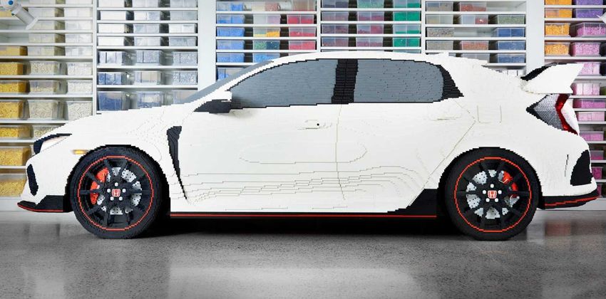 Honda Civic Type-R Lego Side