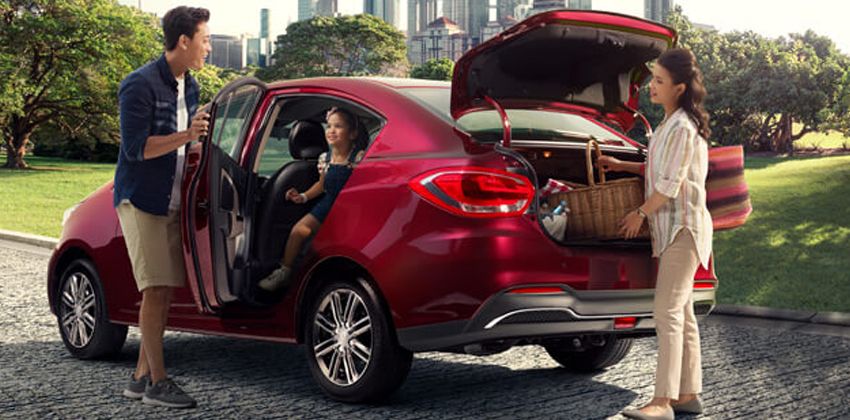 Proton Persona 2019 cargo space