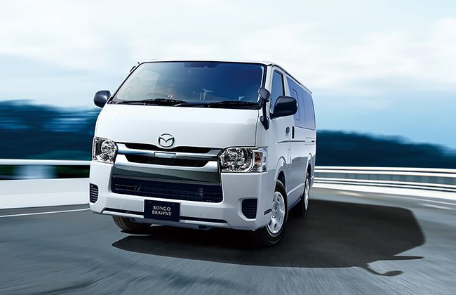 Mazda is selling the last-gen Toyota Hiace in Japan as Bongo Brawny
