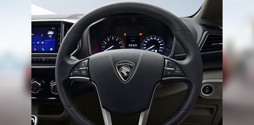 Proton Persona 2019 steering