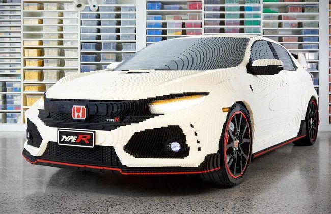 FK8 Honda Civic Type R life-sized version unveiled by LEGO