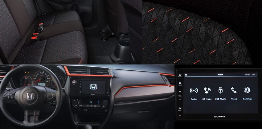 2019 Honda Brio Inside