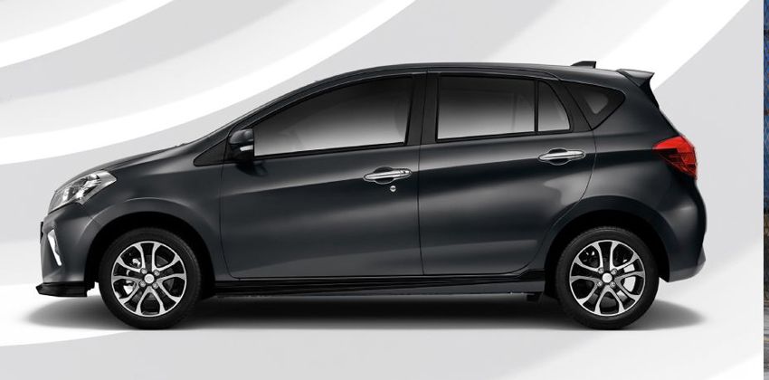 Perodua Myvi side